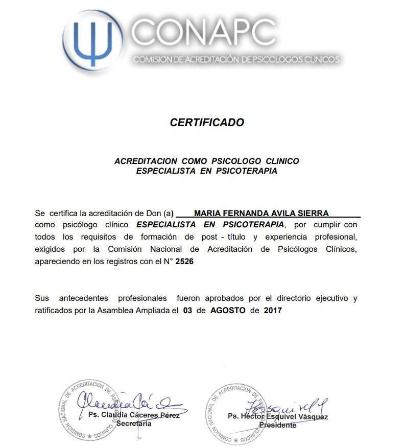 Diploma de Postítulo en Terapia de Pareja